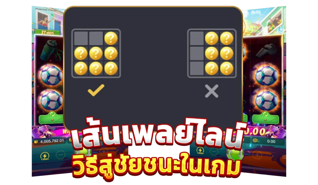 เส้นเพลย์ไลน์ วิธีสู่ชัยชนะในเกม